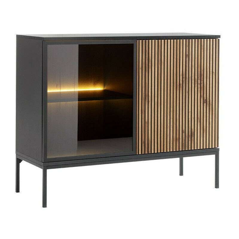 foto del prodotto mobilier1 madia soferi 103 , 83x104cm, il numero di porte 039cm, vetro, truciolare laminato, led con