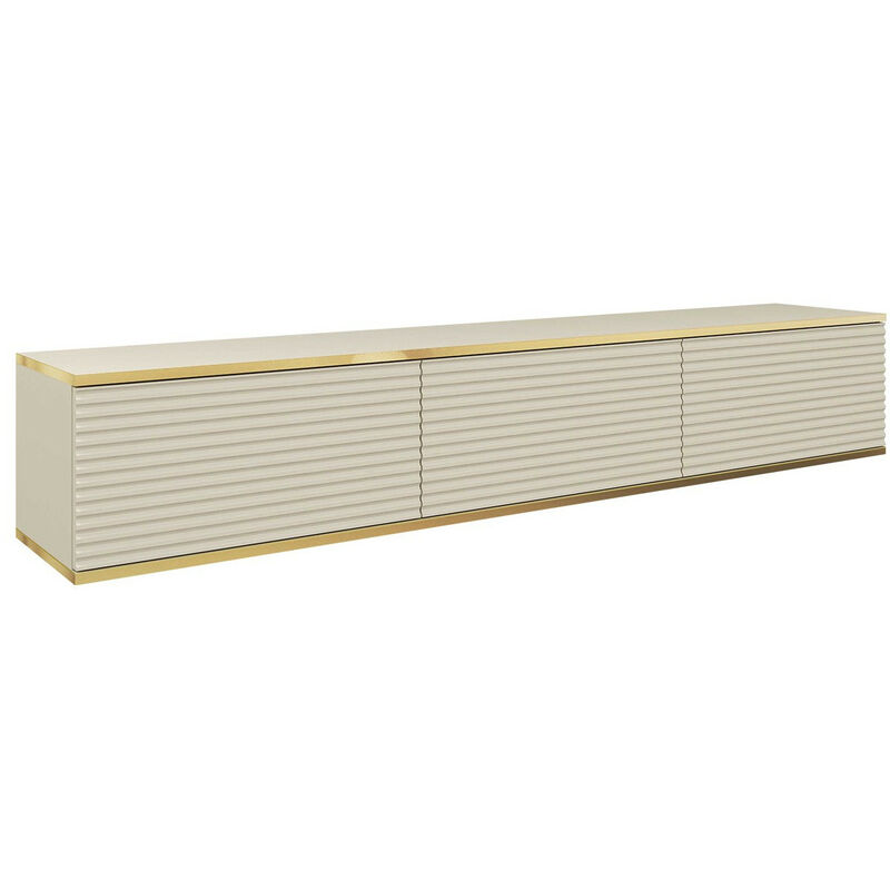 foto del prodotto mobilier1 mobile porta tv felduno 101, crema d oro, il numero di porte 0, numero di cassetti 0, 175x30x32cm