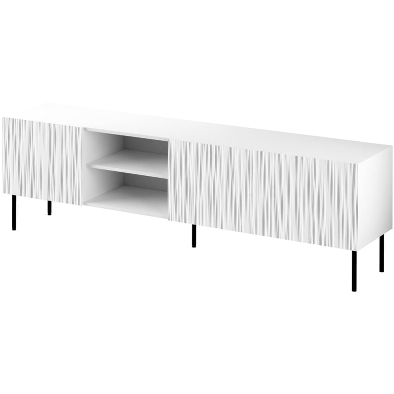foto del prodotto mobilier1 mobile porta tv lorelbo 103, bianco nero, il numero di porte 0, numero di cassetti 0, 190x60x41cm