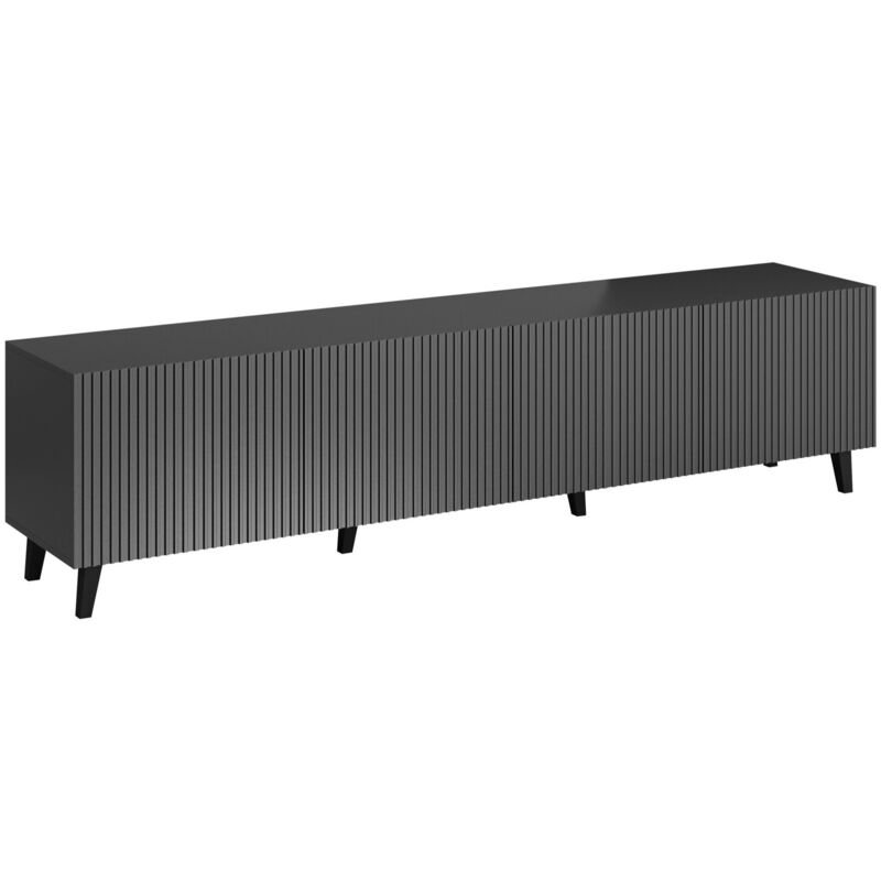 foto del prodotto mobilier1 mobile porta tv remeta 103, antracite, il numero di porte 0, numero di cassetti 0, 201x53x42cm