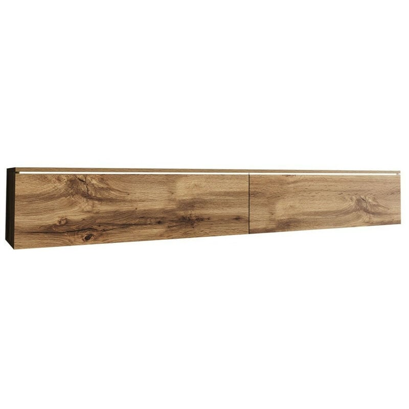 foto del prodotto mobilier1 - mobile porta tv sarasota 121, quercia di wotan, il numero di porte 0, numero di cassetti 0, 180x30x33cm, led con