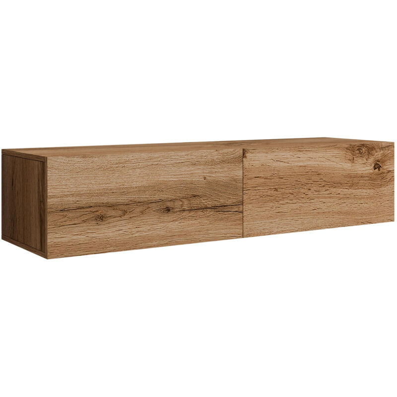 foto del prodotto mobilier1 mobile porta tv venenou 125, quercia di wotan, il numero di porte 0, numero di cassetti 0, 140x30x40cm
