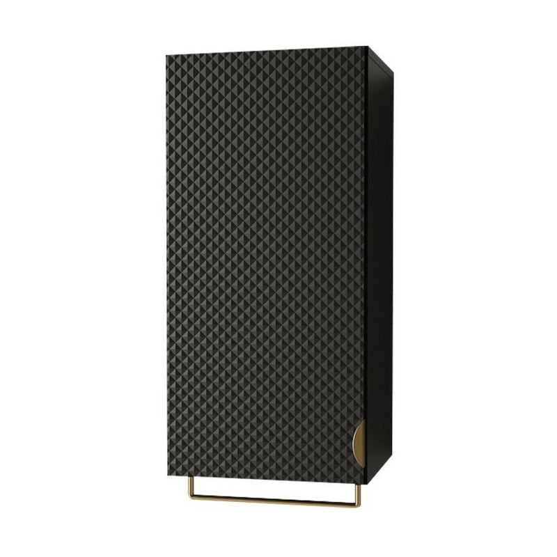foto del prodotto mobilier1 mobiletto del bagno fenenou 102, nero, montaggio a parete, il numero di porte 0, 78x35x35cm, truciolare laminato, pannello di fibra a
