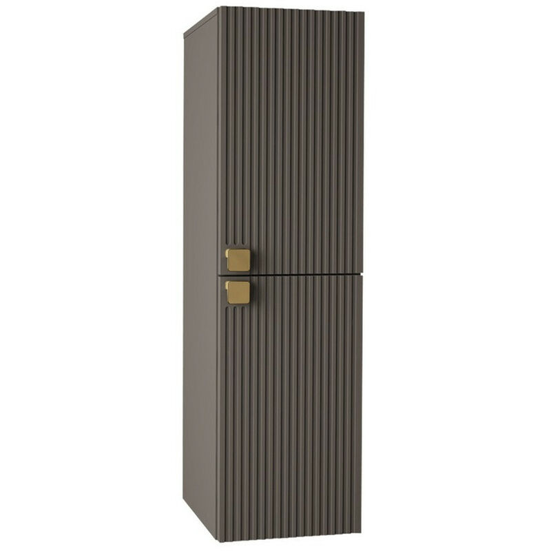 foto del prodotto mobilier1 mobiletto del bagno orlvera 100, grigio, montaggio a parete, il numero di porte 0, 120x35x35cm, pannello di fibra a media densit ,