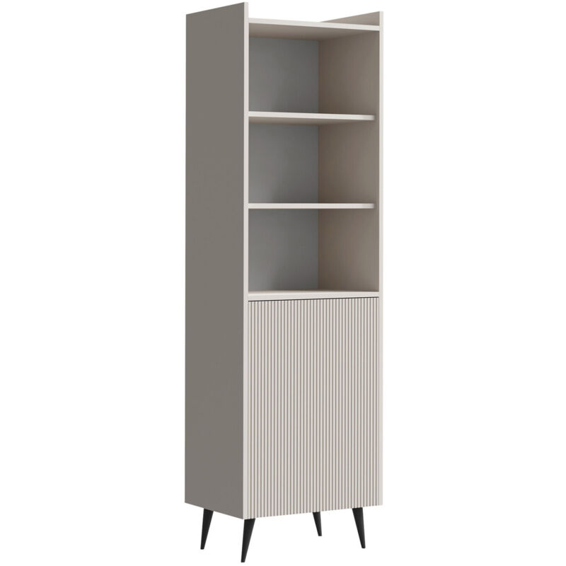 foto del prodotto mobilier1 scaffale mirfivu 100 , con porte, chiuso, pannello di fibra a media densit , truciolare laminato, il numero di porte 0, numero di