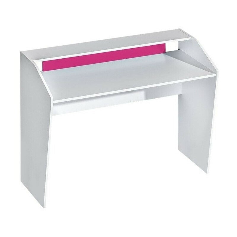 foto del prodotto mobilier1 scrivania da ufficio sorviru 100, bianco fucsia, il numero di porte 0, numero di cassetti 0, 76x120x50cm