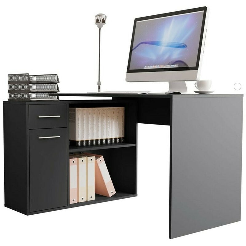 foto del prodotto mobilier1 scrivanie angolare bristol 165 , angolare, con porte, con cassetti, il numero di porte 0, numero di cassetti 0, 74x120x92cm