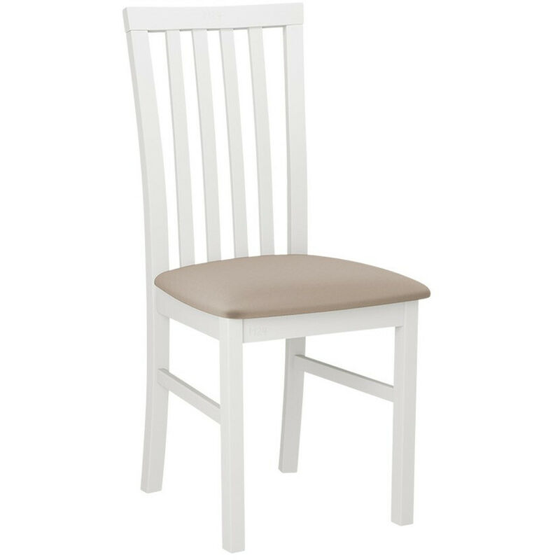 foto del prodotto mobilier1 sedia victorville 155, bianco, 93x43x40cm, arazzo, di legno, legno, mobile gi assemblato