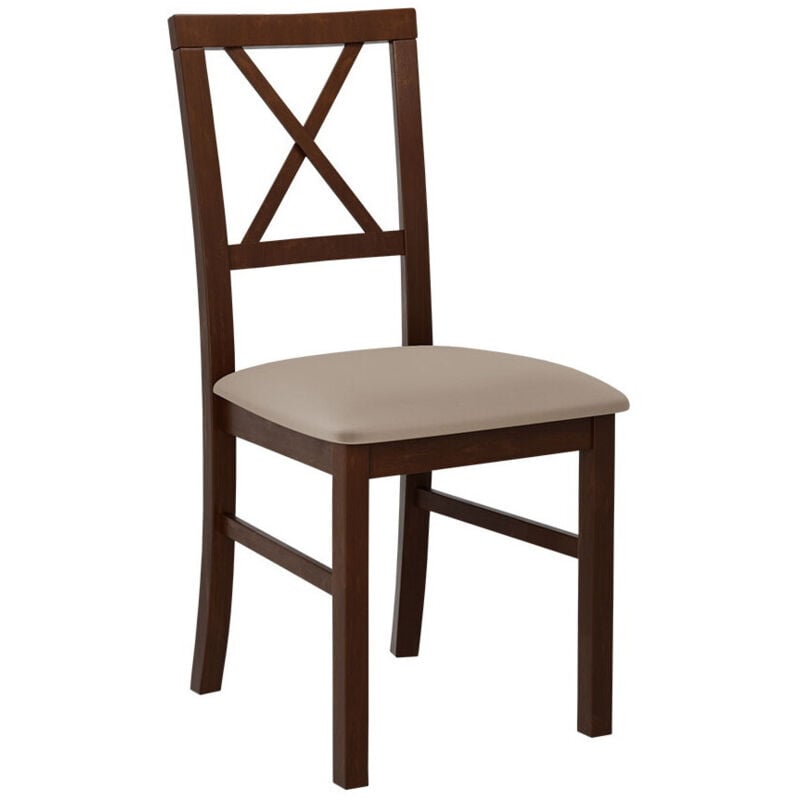 foto del prodotto mobilier1 sedia victorville 156, noce, 93x43x52cm, arazzo, di legno, legno, mobile gi assemblato