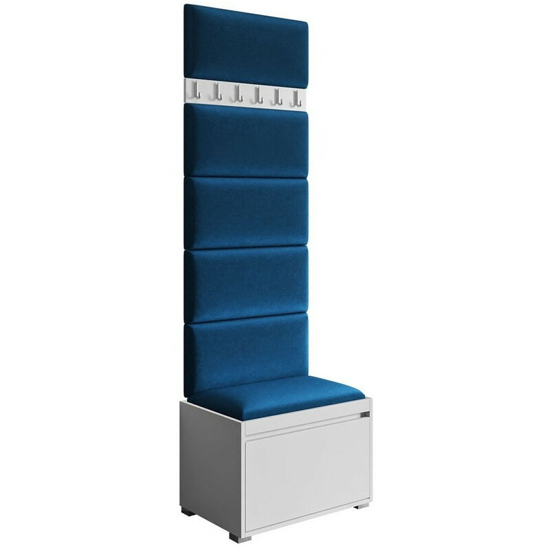 foto del prodotto mobilier1 set arredo da corridoio comfivo 393, bianco manila 26, 207x65x34cm, senza, arazzo, truciolare laminato, montaggio a parete, da terra