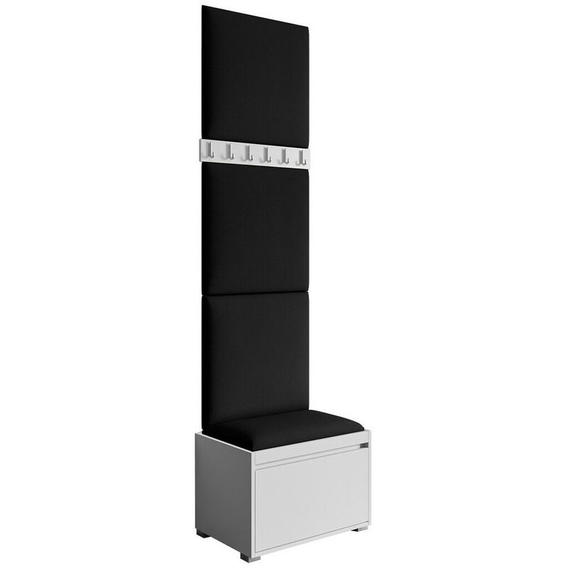 foto del prodotto mobilier1 set arredo da corridoio comfivo 399, bianco manila 18, 0x65x34cm, senza, truciolare laminato, arazzo, montaggio a parete, da terra