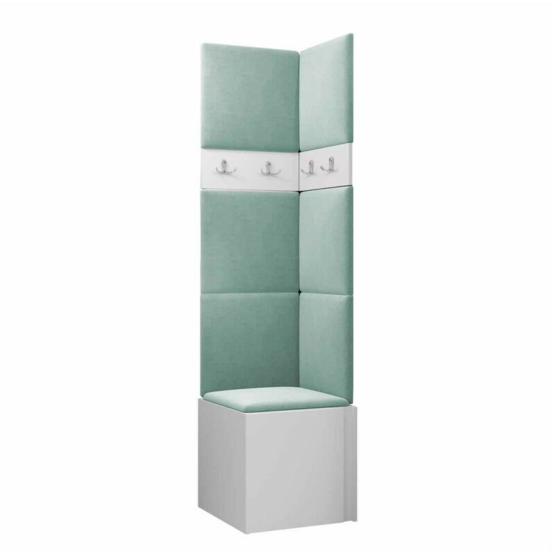 foto del prodotto mobilier1 set arredo da corridoio hartford 347, bianco, 186x0x0cm, senza, truciolare laminato, arazzo, montaggio a parete, da terra