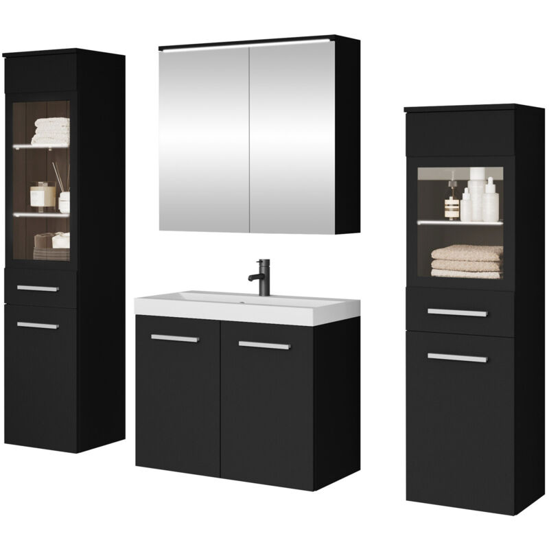 foto del prodotto mobilier1 set bagno sarasota 140, grafite