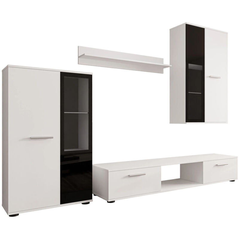 foto del prodotto mobilier1 set mobili soggiorno tucson 100, bianco