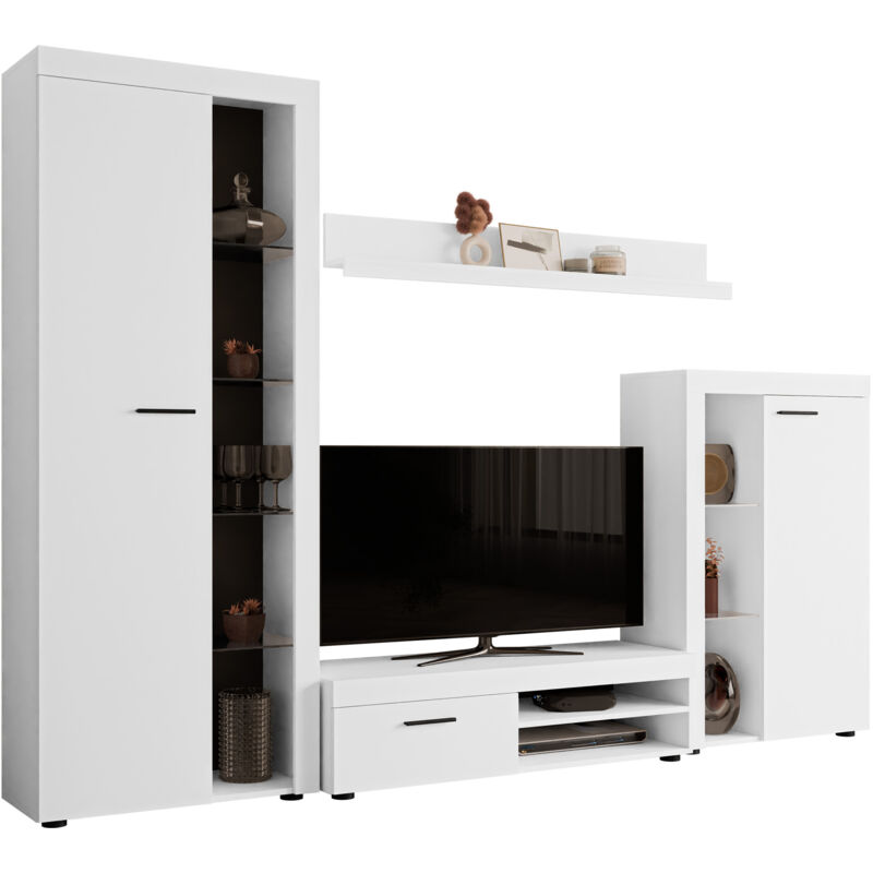 foto del prodotto mobilier1 - set mobili soggiorno tucson 103, bianco