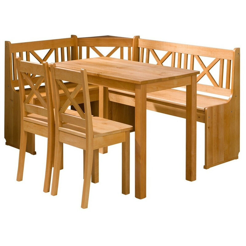 foto del prodotto mobilier1 set sala da pranzo angolare edmond 107 , legno, di legno, con