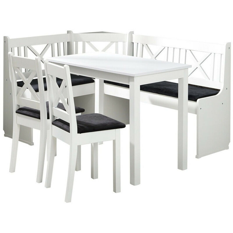 foto del prodotto mobilier1 set sala da pranzo angolare edmond 108 , truciolare laminato, legno, arazzo, di legno, con