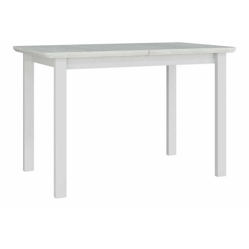 foto del prodotto mobilier1 tavolo victorville 117, bianco, 76x70x120cm, con, impiallacciatura di legno naturale, legno