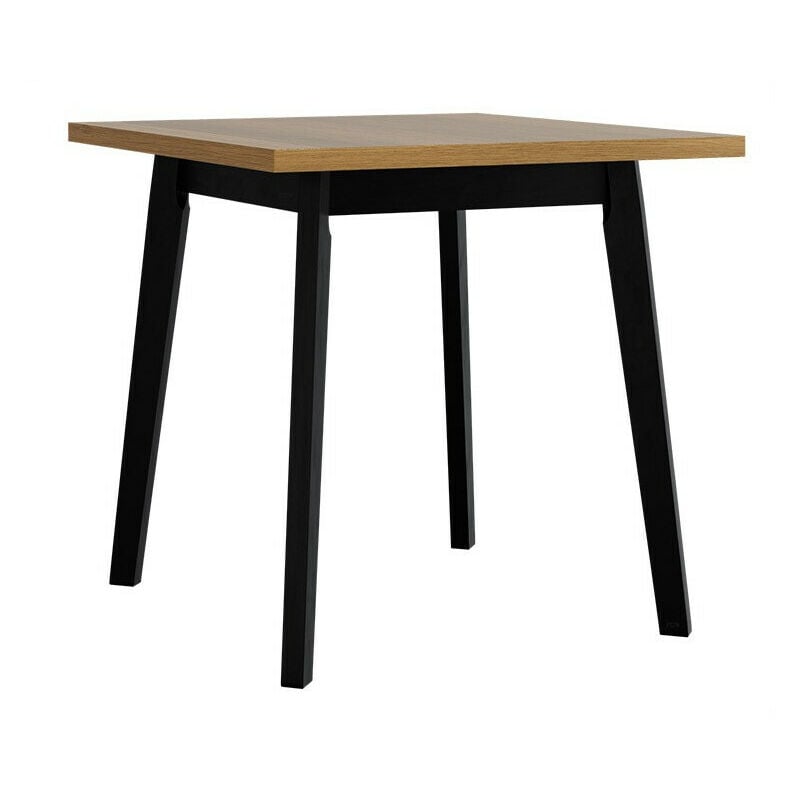 foto del prodotto mobilier1 tavolo victorville 303, nipote di quercia nero, 75x80x80cm, con, truciolare laminato, legno
