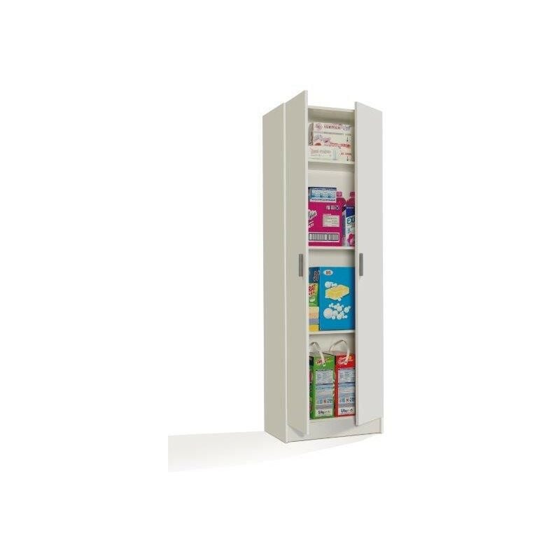 foto del prodotto mobimarket armadio multifunzione tuttopiani 2 ante bianco