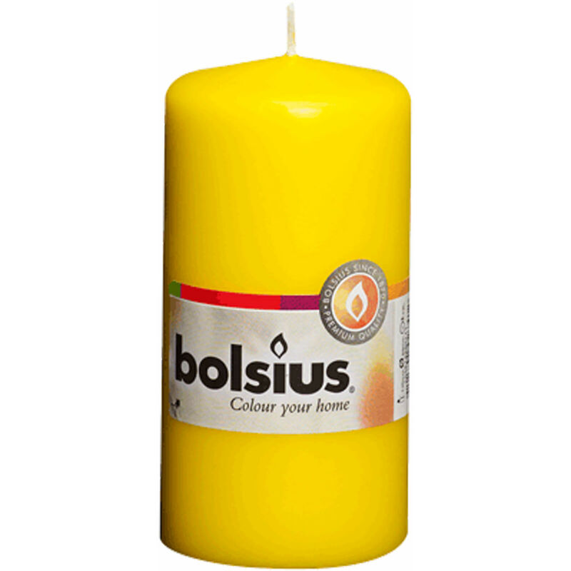 foto del prodotto moccolo 120 58mm giallo