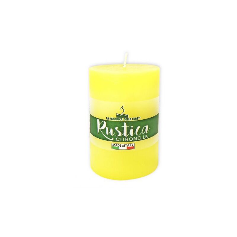 foto del prodotto moccolo rustico citronella 7x10 6 pz