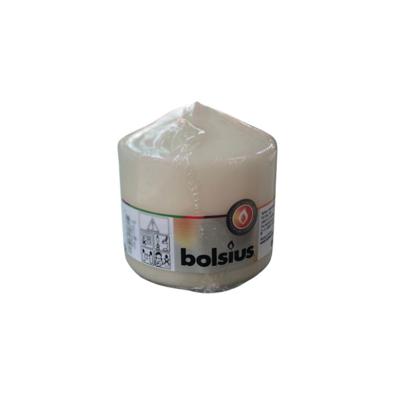 foto del prodotto moccolo singolo 100 98 ivory bolsius