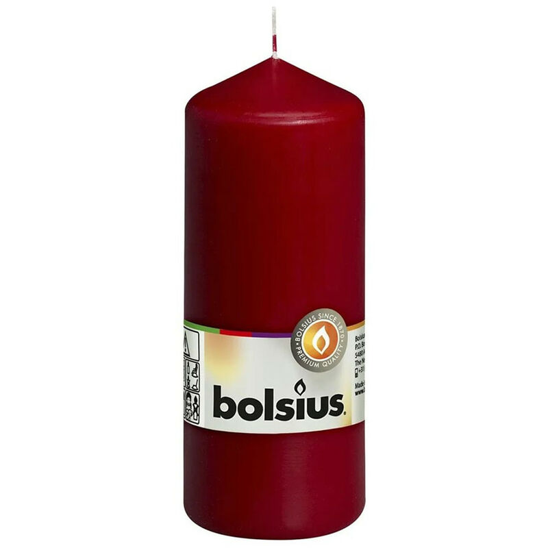 foto del prodotto moccolo singolo 150 58 winered bolsius