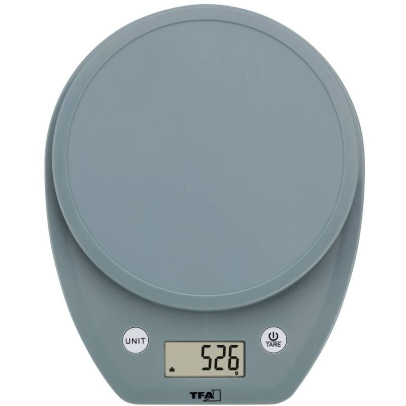 foto del prodotto mochi bilancia da cucina digitale portata max. 5000 g turchese 160 x 200 x 29 tfa dostmann