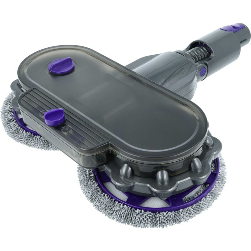 foto del prodotto mocio compatibile con dyson v11 advanced, v10 total clean, v8 absolute, v10 absolute aspirapolvere attacco del mocio elettrico vhbw