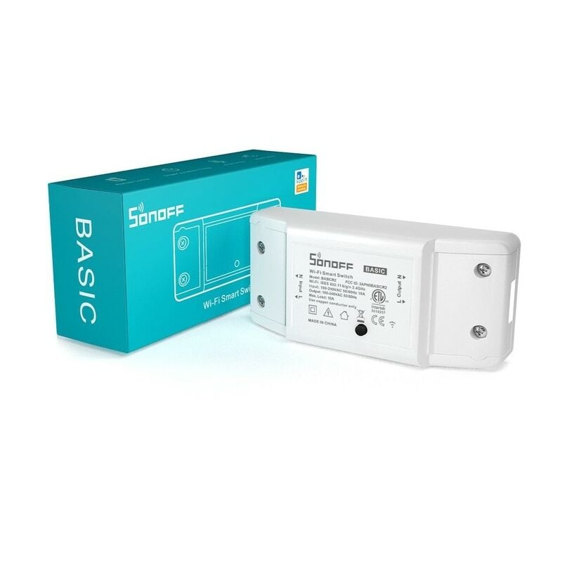 foto del prodotto mod.basic r2 interruttore smart wifi 1 canale sonoff