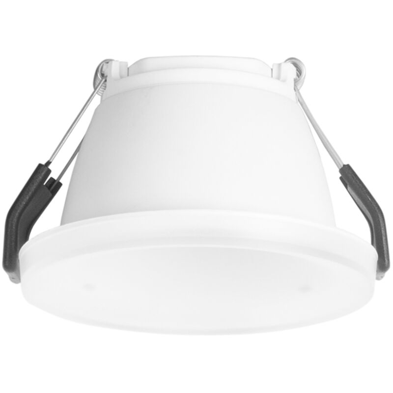 foto del prodotto mode luce led da incasso per soffitto da 9 1cm di diametro. downlight led occhio di bue 5,4w bianco caldo 3000k. per ag