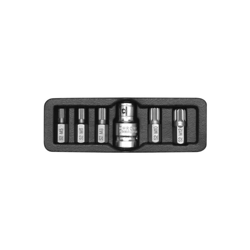 foto del prodotto modello yt 0414, set di punte per cacciavite spine da 6 pezzi, ideale per lavori di precisione, durevole e resistente, perfetto per riparazioni e