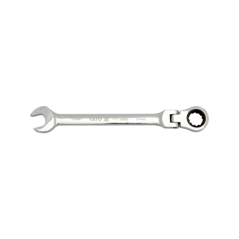 foto del prodotto modello yt 1690, cricchetto flessibile, chiave combinata de 24 mm, alta qualit , design robusto, ideale per lavori meccanici e di riparazione,
