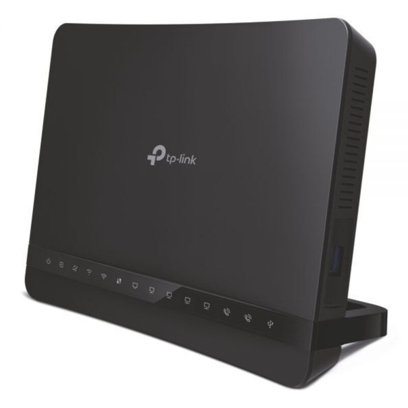 foto del prodotto modem router ac1200 agile solution fr black adsl-v archer vr1210v - tp-link