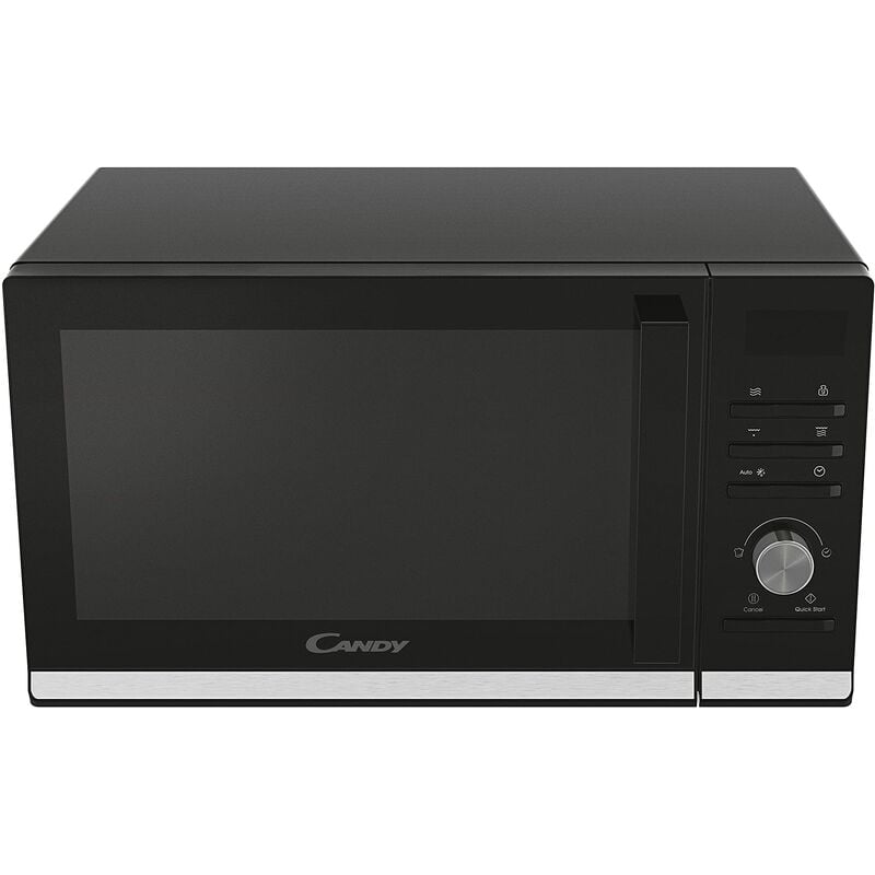 foto del prodotto moderna forno a microonde con grill, 25 litri, 900w, 40 programmi, 6 livelli di potenza, funzioni defrost e autoclean, app hon, libera installazione,