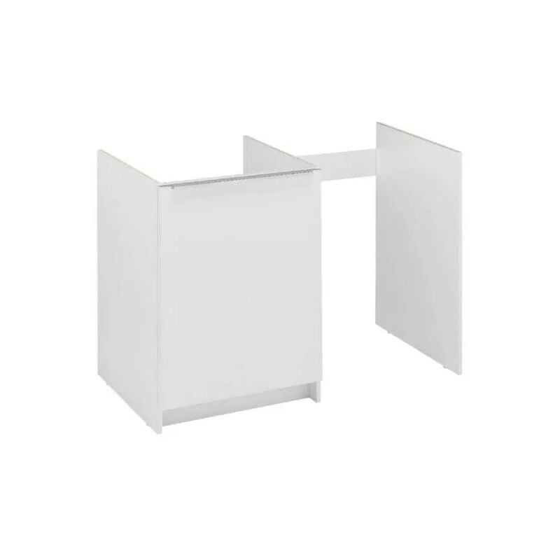 foto del prodotto moderna mobile singolo basso da 40 cm, per angolo cottura da 1 m, con pannello laterale