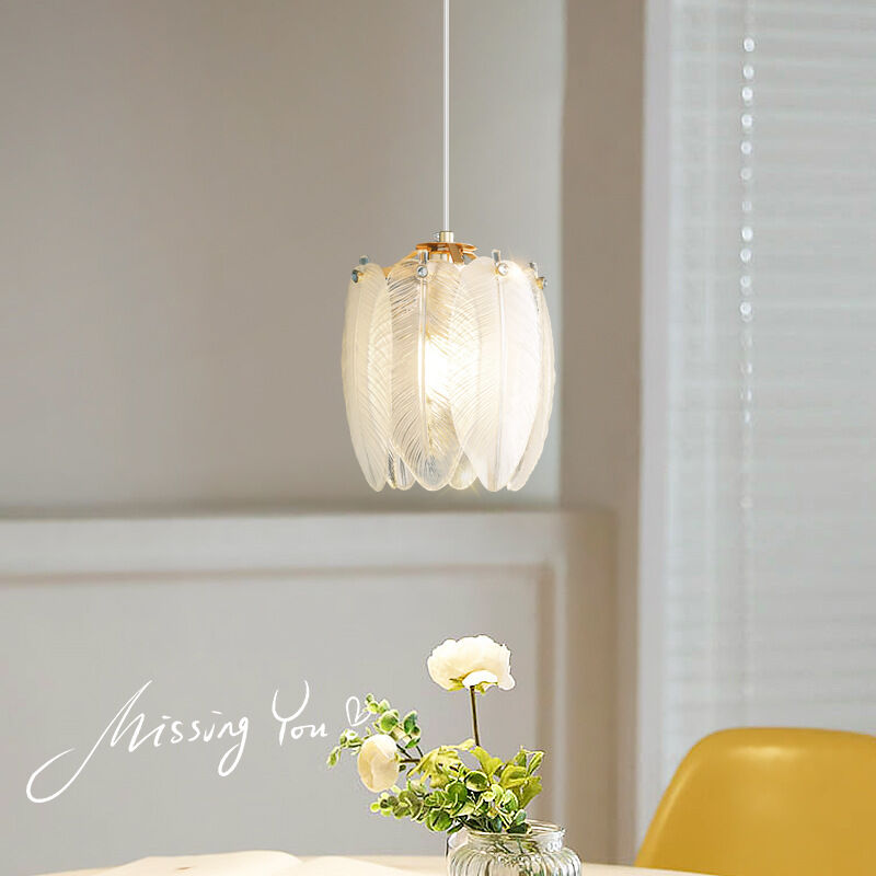 foto del prodotto moderne lampade a sospensione minimaliste, lampade per la decorazione d interni, paralume in vetro smerigliato, lampada a sospensione a testa singola