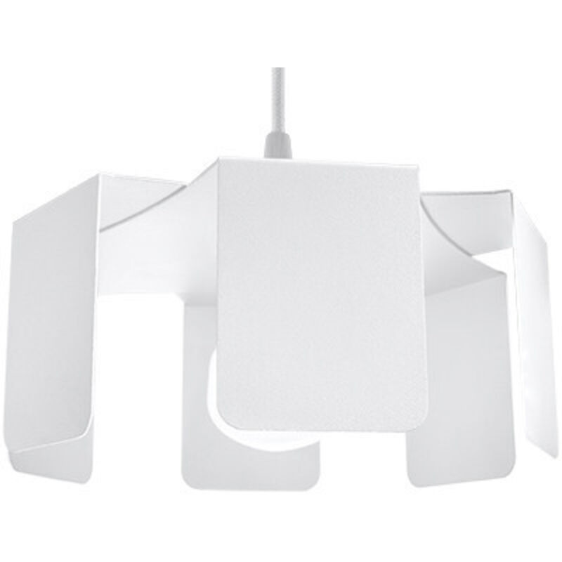 foto del prodotto moderne pendelleuchte wei e27 lampada a sospensione moderna bianca e27