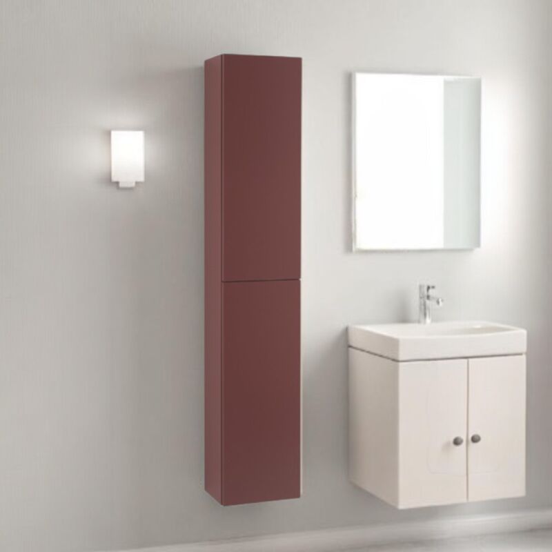 foto del prodotto modo colonna bagno sospesa 160 h cm reversibile giglio finitura ruggine opaco