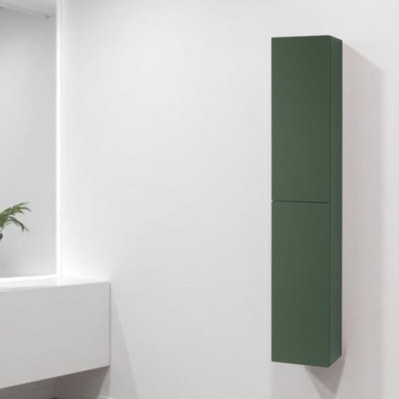 foto del prodotto modo colonna bagno sospesa 160 h cm reversibile giglio finitura verde opaco