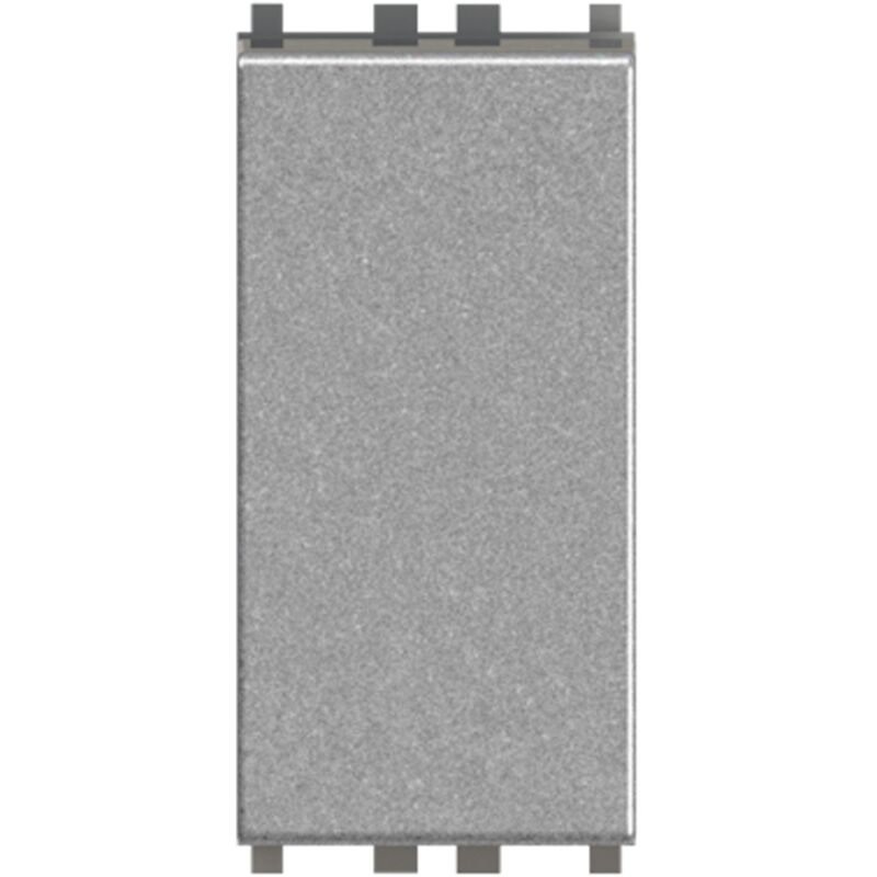 foto del prodotto modulo 4 in 1, interruttore, deviatore, invertitore e pulsante, serie c, metal, 16a, compatibile con serie vimar arkè - 4box uniko 4b.v19m.cu