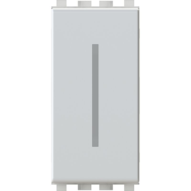 foto del prodotto modulo 5 in 1 smart wifi, interruttore, deviatore, invertitore, pulsante e comando tapparelle, serie s, bianco, compatibile con serie vimar arkè