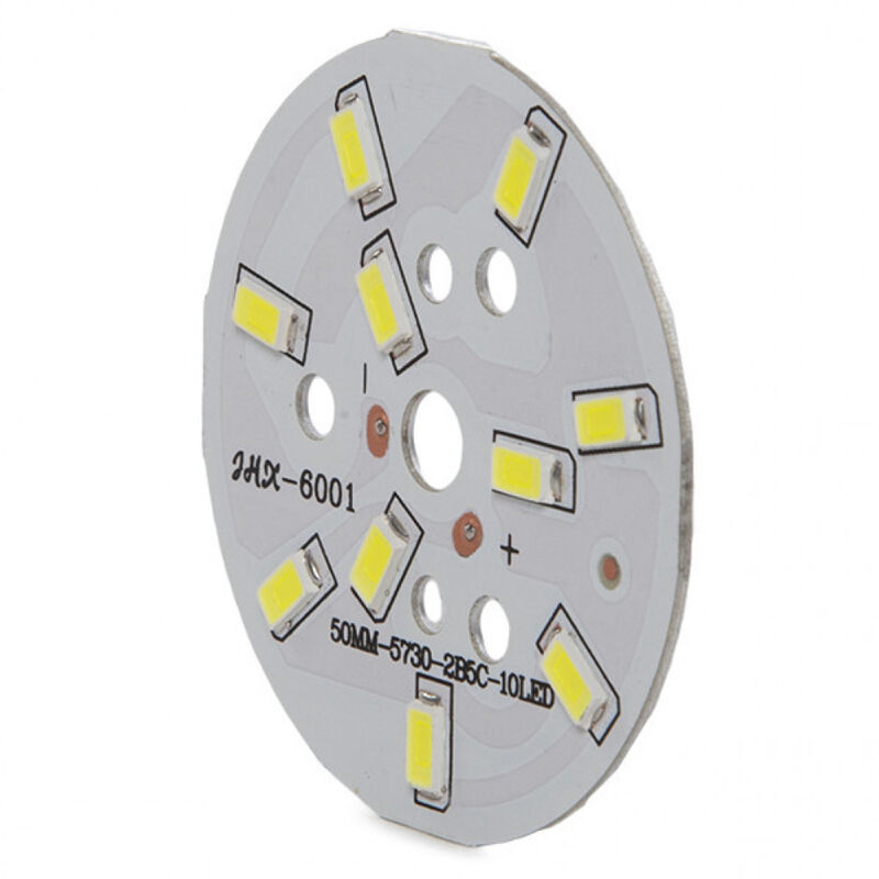 foto del prodotto modulo 5w 500lm 6000 k 10 leds 50mm 50.000h ch pcba5w cw 