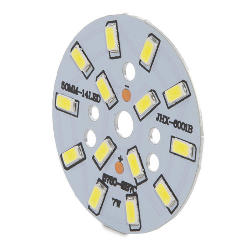 foto del prodotto modulo 7w 700lm 6000 k 15 leds 50mm 50.000h ch pcba7w cw 