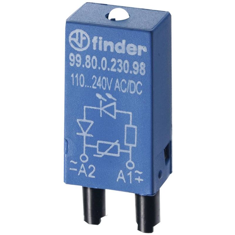 foto del prodotto modulo ad innesto con circuito rc 99.80.0.024.09 1 pz. finder