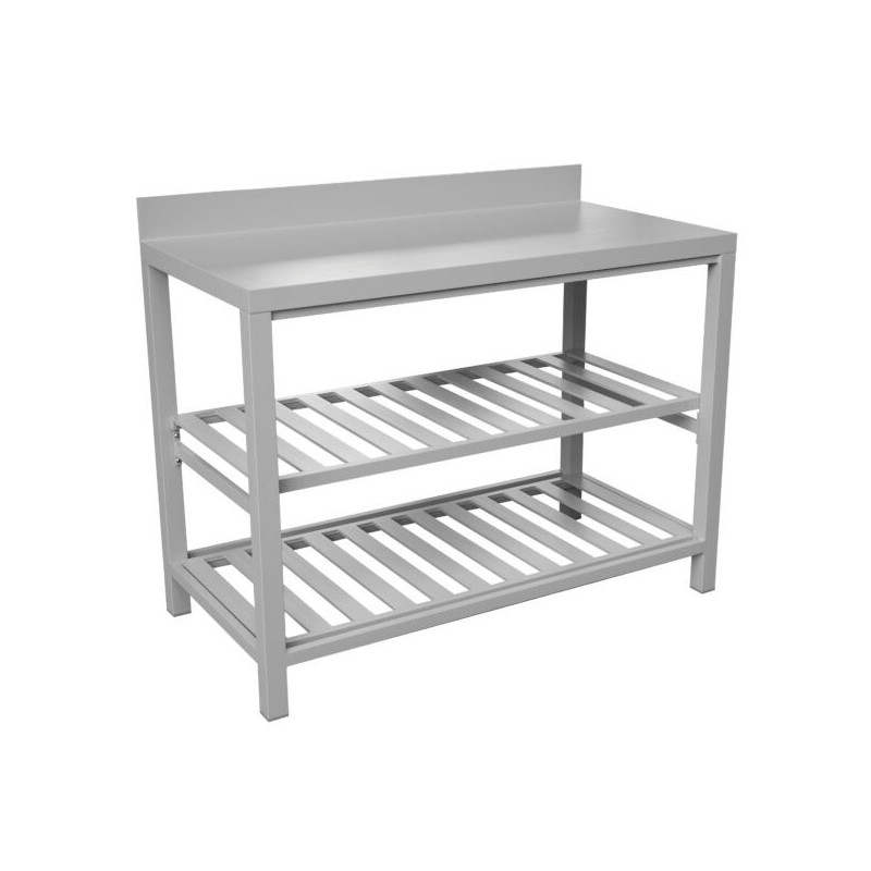 foto del prodotto modulo cucina a ripiani aperti da 120 x 60 grigio creta moia