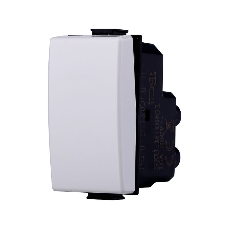 immagine 0 del prodotto modulo deviatore serie solar, bianco, compatibile con serie bticino matix ettroit mt0801