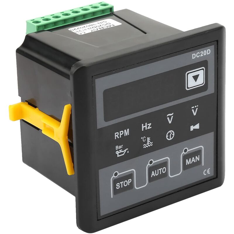 foto del prodotto modulo di controllo del generatore, pannello di controllo del generatore dc20d con avvio e arresto automatici, protezione, display di allarme per