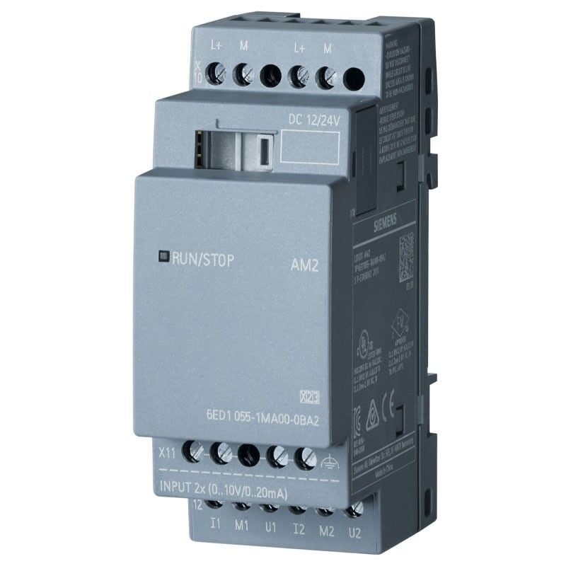 foto del prodotto modulo di espansione siemens logo am2 12 24vcc 6ed10551ma000ba2